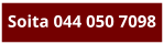 Soita 044 050 7098